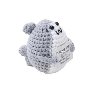 Fil tricoté à la main au Crochet dinosaure Animal dessin animé <span class=keywords><strong>pingouin</strong></span> tissu Textile transfrontalier artisanat fini poupée tricotée - Product Image 4
