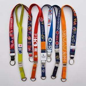 <b>Polyester</b> Material Customized Printed Heat Transfer Sublimation Printed Custom <b>Lanyard</b> Suppliers - Product Image 1