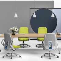 Chaise de Direction Ergonomique de Luxe Haute Qualité, Nouveau Modèle Moderne en Maille Pivotante et Réglable pour la Maison, l'École et le Bureau