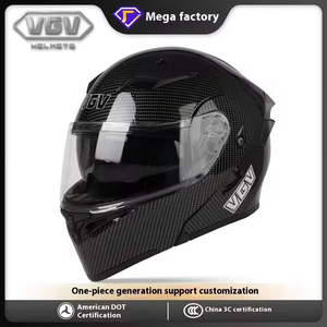 Los cascos de motocicleta Abs más populares, cascos de motocicleta personalizados con accesorio para casco de montar - Product Image 4