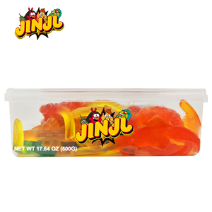 Fabrik-Großhandel Verpackte Süße Gemischte Fruchtgeschmack <span class=keywords><strong>Pizza</strong></span>-Gelatine-Gummibonbons EN71-Zertifiziert <span class=keywords><strong>Halal</strong></span> Weihnachten Halloween - Product Image 4