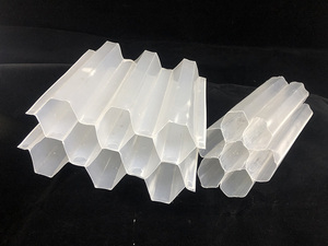 Matériau filtrant lamellaire PP/PVC bleu/blanc <span class=keywords><strong>pour</strong></span> clarificateur et <span class=keywords><strong>d</strong></span>écanteur tubulaire - Product Image 4