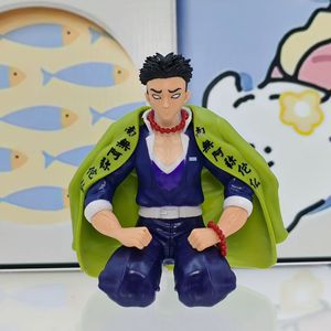 Nouveau lot <span class=keywords><strong>de</strong></span> 7 figurines miniatures en PVC <span class=keywords><strong>de</strong></span> personnages d'anime <span class=keywords><strong>de</strong></span> 9-10 cm, modèle <span class=keywords><strong>de</strong></span> jouet Nezuko <span class=keywords><strong>Zenitsu</strong></span>, <span class=keywords><strong>figurine</strong></span> d'action en vinyle, pose à genoux, artisanat en plastique - Product Image 2