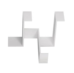 사용자 정의 로고 크기 장식 현대 나무 마운트 교수형 책장 벽 선반 - Product Image 6