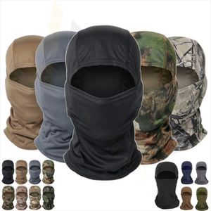 Winter Knit Cap Warm Soft 2 Holes Full Face Ski Balaclava Hood Motorcycle Helmet Tactical Hat - Product Image 1