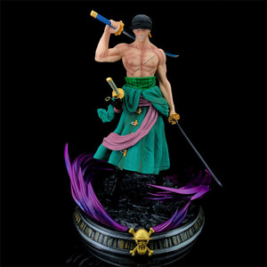 ชุดหุ่นแอ็กชันฟิกเกอร์หนึ่งชิ้นจาก Roronoa Zoro มีสามมีดแนวจินตนาการของสะสม - Product Image 2