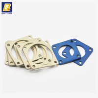 Joints d'étanchéité plats creux personnalisés pour éclairage, joints d'espacement en caoutchouc de silicone moulés par compression découpés sur mesure, produits en caoutchouc