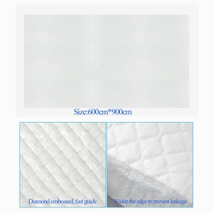 Alèses jetables bleues de haute qualité pour adultes, absorbantes, pour l'incontinence en milieu hospitalier, protection anti-fuites jour et nuit - Product Image 5