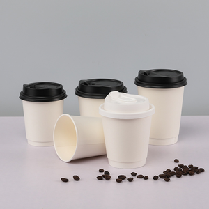 Custom Logo Colors 8oz 12oz 16oz Eco-Friendly Biodegradable Paper Disposable Hot Drinks <b>Cups</b> for <b>Camping</b> - Product Image 4