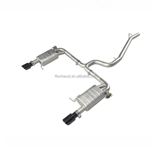 Hiệu suất cao mèo trở lại ống xả cho VW <span class=keywords><strong>Passat</strong></span> R36 CC 3.6 ống xả Hợp kim Titan hệ thống ống xả ô tô - Product Image 1