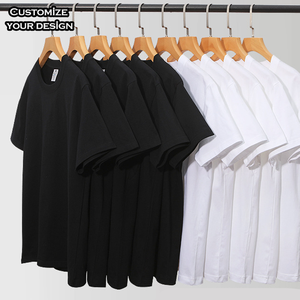 Fabricant de t-shirts, t-shirt pour homme de haute qualité avec logo personnalisé, impression 3D en relief, t-shirt surdimensionné 100% coton avec design de t-shirt uni pour homme - Product Image 3