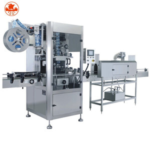 Tự động PVC sưởi ấm chai thu nhỏ tay áo Máy dán nhãn/thu nhỏ tay áo Applicator với đường hầm hơi nước - Product Image 1