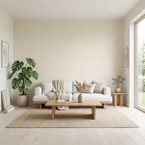 Modern Minimalist Floral Pattern <b>Waterproof</b> Anti-Mildew Upholstery <b>Fabric</b> 100% ES Fiber Microfiber <b>for</b> Hotel Room Office Home - Product Image 5