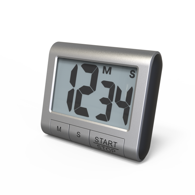 Digital Kitchen Timer Custom Logo Electronic LCD Display Countdown Timer With Magnetic