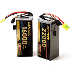 Baterai Drone UAV RC waktu terbang lama, paket baterai Lipo 6S 12S 22.2V 44.4v 16000mAh 22000mAh untuk perlindungan tanaman pertanian - Product Image 1