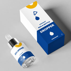 Kingmart Boîte de LOGO personnalisé Emballage design d'<span class=keywords><strong>essence</strong></span> cosmétique Boîtes d'emballage en papier cosmétique pliantes personnalisées - Product Image 5