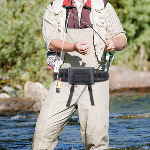 Bolsa de cintura para pesca, gran capacidad, impermeable, Tpu, multifuncional, para caña, carrete, línea de cebo, uso Unisex en exteriores - Product Image 4