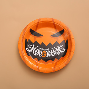 Juego de Vajilla Desechable Ecológica para Halloween - Platos y Vasos para Fiestas de Terror, Más Vendidos, Alta Calidad, <span class=keywords><strong>Precio</strong></span> de Fábrica, Decoración - Product Image 6