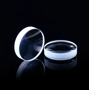 Lente adesiva acromática Vidro óptico lente convexa côncava lente óptica fabricante OEM disponível