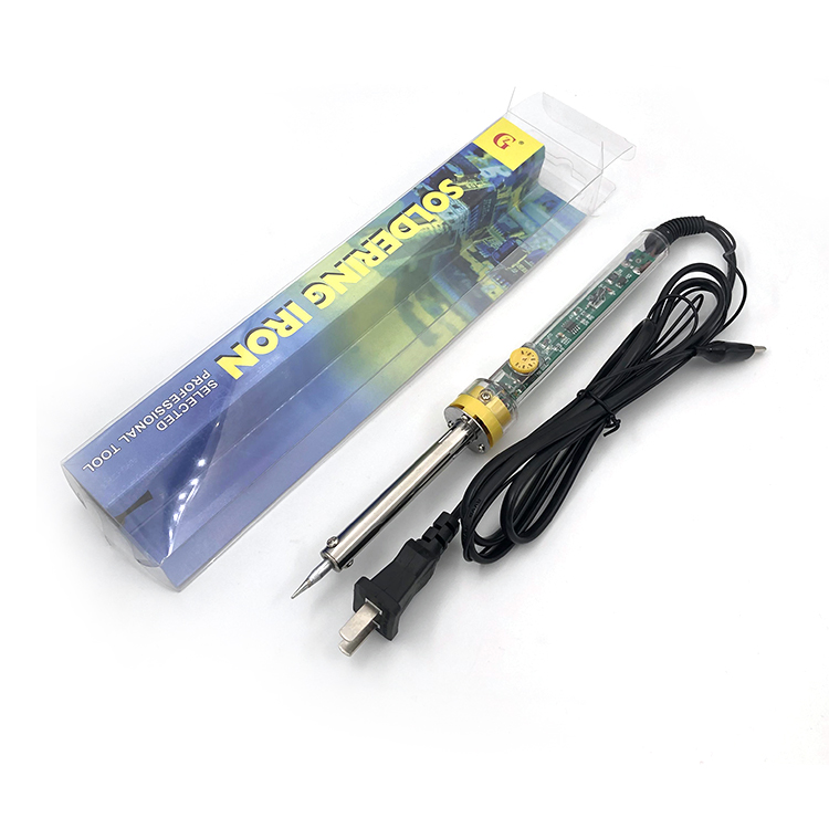 Оптовая продажа, Электрический паяльник с наконечником, плоский рот, внешний тепловой регулируемой температурой, мощный паяльник, ручка для ремонта телефонов