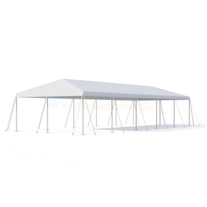 100 500 People Wedding Tent Easy Assembly Blanca Carpas Para Eventos Aluminum <b>Frame</b> Party Tent Lujosa Transparent Elegant - Product Image 6