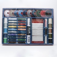 Kit de couture écologique en gros pour mercerie et artisanat, 49 pièces, boîte de couture domestique
