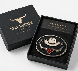 Boucles de ceinture à cliquet en alliage de zinc personnalisées en gros, avec logo, en laiton massif et strass, style western cowboy pour hommes et femmes - Product Image 5