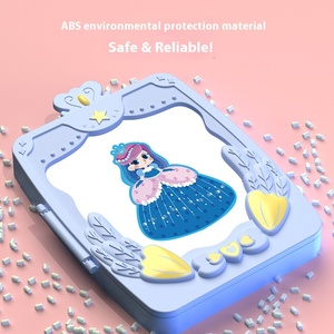 Vestito da principessa 3D fai da te giocattolo di plastica fatto a mano per i 14 anni + con un libro illustrato da sogno vari Pokes per ragazze <span class=keywords><strong>e</strong></span> pigiatura di fiori - Product Image 1