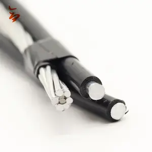 Haute Qualité 50mm2 en aluminium abc câble xlpe câble torsadé fil de baisse service