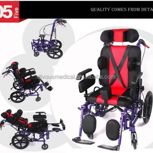 Adjustable Cerebral Palsy Wheelchair With Table for Children for Fracture Rehabilitation Equipment - Product Image 5