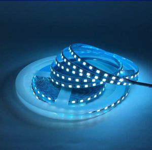 Bande LED RGB 5050 IP65 Étanche 12V 60 LED/m Rouleau de 5m Contrôle par Application Synchronisation Musicale pour Décoration de Jardin et Fêtes - Product Image 3
