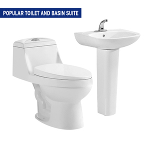 Inodoro de Una Pieza Económico Sanitas para Baño Retrete de Cerámica - Product Image 5