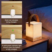 Lampe de bureau LED moderne nordique personnalisée, protection des yeux, rechargeable par USB, alimentée par batterie, température de couleur réglable, OEM ODM