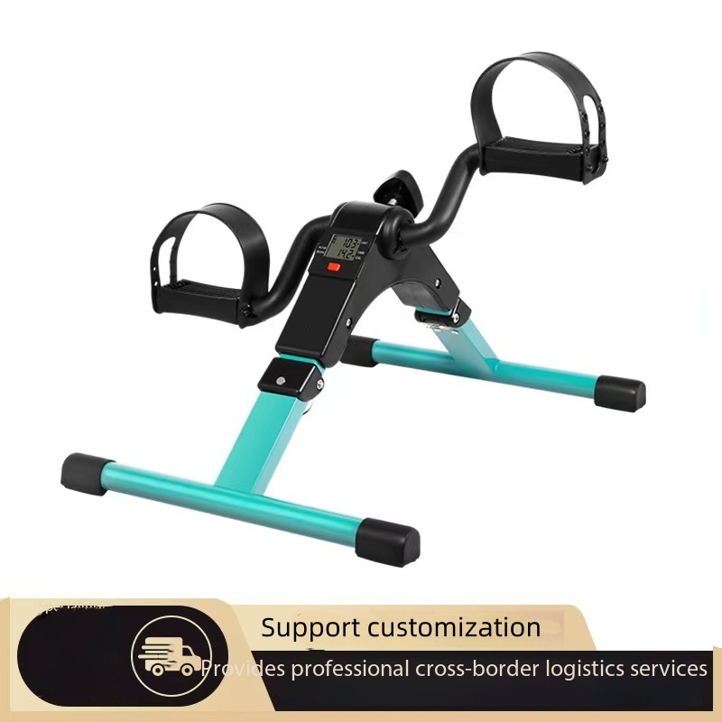 # Under Desk Mini Pedal Exerciser – LCD Exercise Bike for Home & Office Arm and Leg Workouts - View 2