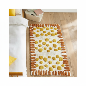 Tapis de bain touffetés en pur coton de luxe chaud tapis de sol de salle de bain Long Durable Assurance qualité prix de gros fabriqué à la machine ITHL - Product Image 1