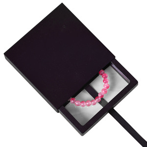 Jewelry Organizer Box Rectangle 1L Transparent Storage Desktop Jewelry Display Case - Product Image 5