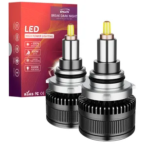 DGLS X11LEDヘッドライト電球360ヘッドランプ6000KH1 H3 H4 H7 H8 H9 H10 H11 H13 9005 9006 9004 9007360度車用LEDヘッドライト