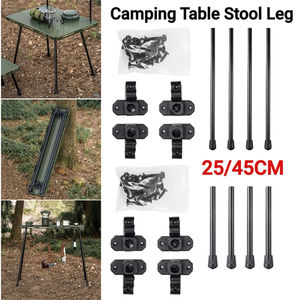 OEM 초경량 다기능 휴대용 접이식 다리 접이식 캠핑 알루미늄 테이블 다리 테이블 용 - Product Image 2