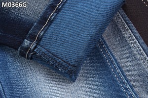 <span class=keywords><strong>Tela</strong></span> de mezclilla de trama azul colorida de mezclilla súper elástica <span class=keywords><strong>por</strong></span> yarda con sarga grande - Product Image 2