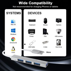 Chất lượng cao nhôm <span class=keywords><strong>USB</strong></span> <span class=keywords><strong>2.0</strong></span> Loại C-Port <span class=keywords><strong>Hub</strong></span> nhà máy giá bán buôn Thiết kế mỏng trong kho - Product Image 6