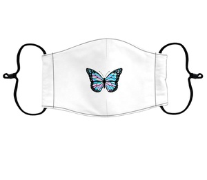 Tissu personnalisé de styliste de mode vêtements réutilisables en forme de tasse avec filtre masque facial pour enfants - Product Image 3