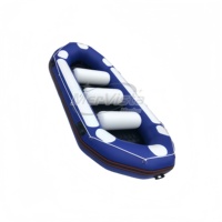 Bateau pneumatique léger en PVC pour eaux vives, Packraft 430 cm, Packraft gonflable / Raft à vélo, Kayak à pagaie