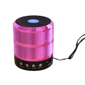 New Wireless Small Speaker Portable Mini Wireless Speaker with Fm Radio Tf Card Usb Audio for Mobile Phone