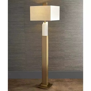 Lampe sur pied rétro américaine en <span class=keywords><strong>travertin</strong></span>, décoration de salon, chambre à coucher, côté canapé, design simple - Product Image 3