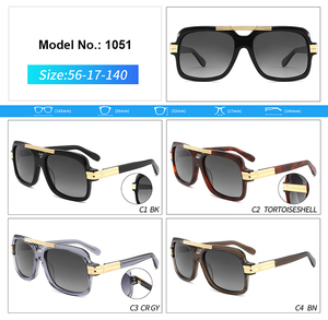 <span class=keywords><strong>Gafas</strong></span> de Sol de Lujo de la Marca Caz, Fabricadas en Acetato, Estilo Vintage, Grandes y Extragrandes para Mujer - Product Image 6