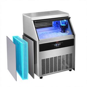 Máquina Comercial para Hacer Hielo en Cilindros, Fabricante de Hielo Duro y Duradero para Bebidas, Mariscos y Uso Médico, Acero Inoxidable - Product Image 6