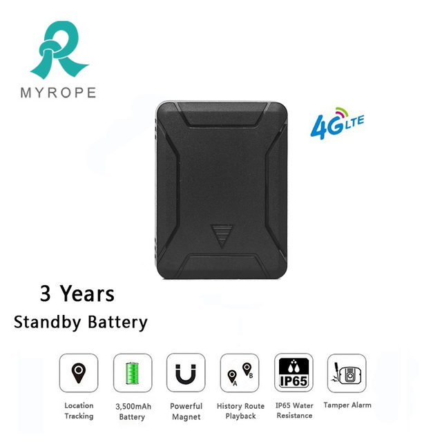 GPS Tracking System 4G Portable GPS Tracker for Asset Tracking