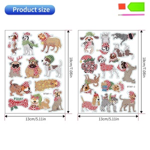 Kits de Peinture Diamant Artistique en Cristal pour Enfants, Nouveauté 2026, Décoration Créative pour la Maison, Jouets de Nouvel An, Artisanat Créatif de Dessins Animés pour Enfants - Product Image 5