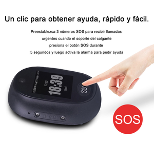 Botón de pánico SOS para <span class=keywords><strong>personas</strong></span> <span class=keywords><strong>mayores</strong></span> con gps móviles 4G con aplicación gratuita de seguimiento de llamadas bidireccionales - Product Image 1