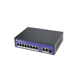 8 Port Gigabit PoE+ Switch with 2 SFP Uplink, 150W, IEEE 802.3at/af for <b>IP</b> <b>Cameras</b>, Wireless AP, VoIP - Product Image 3
